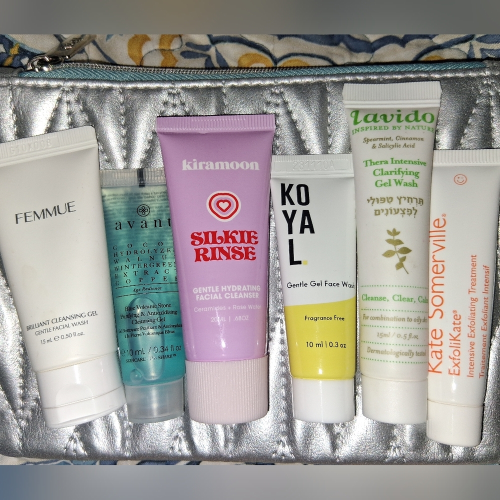Assorted Variety Of Facial Cleansers & Gels